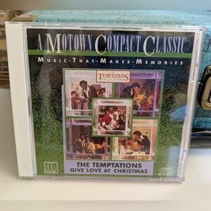 2/$18 The Temptations "Give Love At Christmas" Music CD